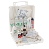 Trousse de premiers soins des brûlures pour soudeurs Dynamic, Dispositif m&eacute;dical Classe 1, Boîte en plastique - PIP Global Safety FAKWELDXBP