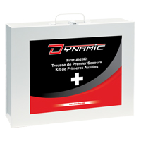 Dynamic General-Purpose Industrial First Aid Kit, Class 1 Medical Device, Metal B - PIP Global Safety FAK50