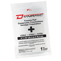 Pansement de trauma Dynamic, Tampon, 10" lo x 30" la, St&eacute;rile, Dispositif m&eacute;dical Classe 1 - PIP Global Safety FATP10X30