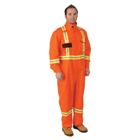 Combinaisons ignifuges &agrave; bandes Firewall FR, Taille 3T-Grand, Orange - Viking 4067754003XLR
