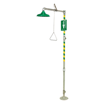 Floor Mount Drench Shower, Pedestal - Haws 8100