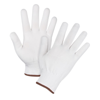 Seamless String Knit Gloves, Polyester, 15 Gauge, Men's - Zenith Safety Products 