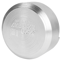 Cadenas &agrave; arceau, Argent, Cl&eacute;s diff&eacute;rentes, Acier tremp&eacute;, Largeur de 2-7/8" - Master Lock A2010