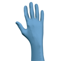 Gants N-Dex 7500PF, Petit, Nitrile, 4 mils, Sans poudre, Bleu - Showa 7500PFS