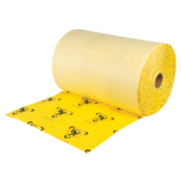 Premium Caution Rolls, Heavyweight, 150' L x 24" W, 37.6 gal. Absorbancy - Zenith Safety Products 
