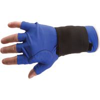 Gant anti-impact avec support du poignet, Taille Petit, Paume Cuir refendu - Impacto ER509/S/L
