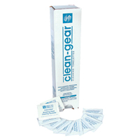 Serviettes nettoyantes pour respirateur, 8" x 5", 100 lingettes -  