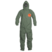 Combinaison de protection Tychem SFR 2000, Petit, Vert - Dupont Personal Protection QS127T-SM