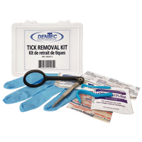 Tick Safety Kit, Class 1 Medical Device, Plastic Box - Dentec 81-0020-5