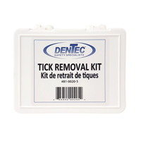 Tick Safety Kit, Class 1 Medical Device, Plastic Box - Dentec 81-0020-5