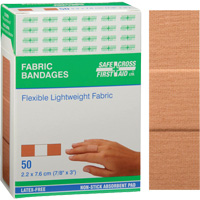 Bandages, Rectangular/Square, 3", Fabric, Non-Sterile - Safecross 3009