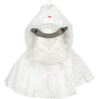 Cagoule Versaflo avec coiffe int&eacute;gr&eacute;e, Grand/Moyen, Coiffe souple, Bavette Simple - 3M S-433L-5