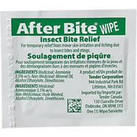 After Bite Insect Sting Relief Towelettes - PIP Global Safety FASR100