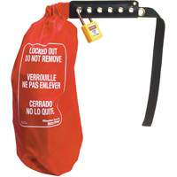 Electrical Lockout Oversized Plug & Hoist Control Cover, Plug Type - Master Lock 453XL