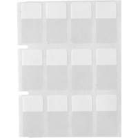 Core Series Self-Laminating Wire & Cable Labels, Vinyl, 0.5" L x 0.75" H, Clear - Brady THT-80-427-5