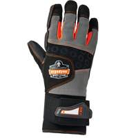 Proflex&reg; 9012 Anti-Vibration Gloves with Wrist Support, Size Large, Synthetic Palm - Ergodyne 17734