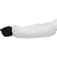 Manchettes, Longueur de 18", Microporeux, Blanc - Produits de sécurité Zenith 