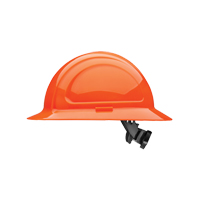 Casque de s&eacute;curit&eacute; &agrave; bordure compl&egrave;te North Zone, R&eacute;pond aux normes CSA type 1, Suspension Rochet, Non ventil&eacute; - PIP Global Safety N20R030000