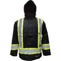 Manteau isol&eacute;, Polyester/Polyur&eacute;thane, Noir, Petit - Viking Professional 3907FRWJ-S