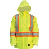 Open Road Jacket, Polyester/Polyurethane, High Visibility Lime-Yellow, X-Large - Viking Professional 6323JG-XL