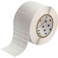Glossy Rating Plate Labels, Metalized Polyester, 1" L x 0.5" H, Silver - Brady THT-5-435-10