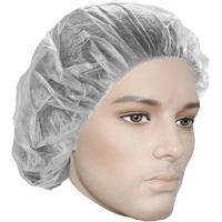 Bonnets bouffants, Polypropyl&egrave;ne, 24", Blanc - Ronco 170-24