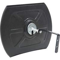 Roundtangular Convex Mirror with Bracket, 12" H x 18" W, Indoor/Outdoor - Zenith Safety Products 