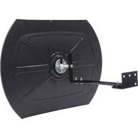 Miroir convexe rectangulaire/rond avec support, 20" h x 30" la, Int&eacute;rieur/Ext&eacute;rieur - Produits de sécurité Zenith 