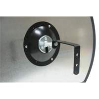 Roundtangular Convex Mirror with Bracket, 18" H x 26" W, Indoor/Outdoor - Zenith Safety Products 