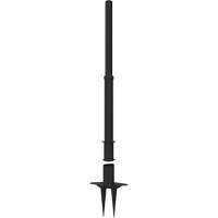 PLUS Barrier Posts, 42" High, Black - Banner Stakes PL4071