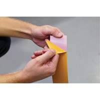 Tough-Mark Heavy-Duty Floor Marking, Circle, 3.5" L x 3.5" W, Red, Polyethylene - Accuform NMC PTP208RD