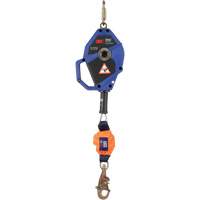 Smart Lock Self-Retracting Lifeline, 20', Galvanized Steel, Swivel - 3M DBI Sala Fall Protection 3503802