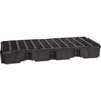 Plateforme de d&eacute;versement modulaire, Capacit&eacute; de d&eacute;versement 30 gal. US, 51,5'' x 26,25" x 6,5" - Eagle Mfg. 1632BD