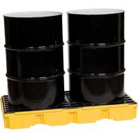 Plateforme de d&eacute;versement modulaire, Capacit&eacute; de d&eacute;versement 30 gal. US, 51,5'' x 26,25" x 6,5" - Eagle Mfg. 1632