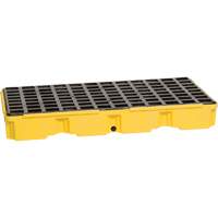Plateforme de d&eacute;versement modulaire, Capacit&eacute; de d&eacute;versement 30 gal. US, 51,5'' x 26,25" x 6,5" - Eagle Mfg. 1632D