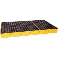 Modular Spill Platform, 88 US gal. Spill Capacity, 51.5" x 78.25" x 6.5" - Eagle Mfg. 1686