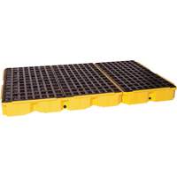 Modular Spill Platform, 88 US gal. Spill Capacity, 51.5" x 78.25" x 6.5" - Eagle Mfg. 1686D
