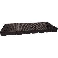 Plateforme de d&eacute;versement modulaire, Capacit&eacute; de d&eacute;versement 121 gal. US, 51,5'' x 103" x 6,5" - Eagle Mfg. 1688B