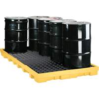 Plateforme de d&eacute;versement modulaire, Capacit&eacute; de d&eacute;versement 121 gal. US, 51,5'' x 103" x 6,5" - Eagle Mfg. 1688