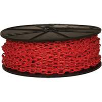 Plastic Chain, Red, 2" Link, 500' Length - Mr. Chain 50005-500