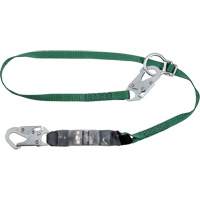 V-Series Lanyard, 4', Snap Hook Center, Snap Hook Leg Ends, Polyester - MSA 10193127