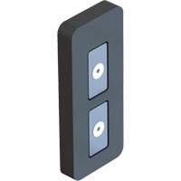 PLUS Head Belt/Ribbon Magnetic End Attachment, Black - Banner Stakes PL4190