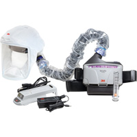 Versaflo PAPR Kit, Loose Fitting Hood & Faceshield, Lithium-Ion Battery - 3M TR-300N+ HKS