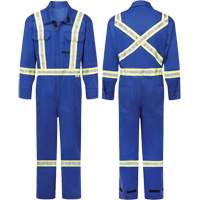 Combinaisons ignifuges 7 oz Avenger, Taille 70, Bleu royal - IFR Workwear ASB3108-70