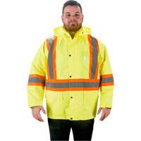 Imperm&eacute;able RZ1000, Polyester, 2T-Grand, Jaune lime haute visibilit&eacute; - Produits de sécurité Zenith 
