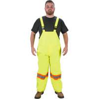 Salopette imperm&eacute;able RZ1000, Polyester, Moyen, Jaune lime haute visibilit&eacute; - Produits de sécurité Zenith 