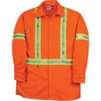 Chemise de travail industrielle Westex UltraSoft, Petit, Orange - Big Bill 235US7-R-ORA-S