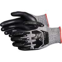 TenActiv Anti-Impact Cut-Resistant Composite Knit Gloves, 10, Synthetic Palm, Knit Wrist Cuff - Superior Glove Works Ltd. STAFGFNVB-10