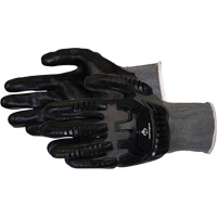 Gants de travail antichocs Dexterity, Petit, Paume en Synth&eacute;tique, Poignet Poignet en tricot - Superior Glove Works Ltd. S13BFNVB-S