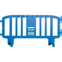 Movit Barricade, Interlocking, 78" L x 39" H, Blue - MLR International BAR-B